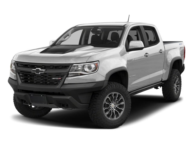 Gray (Graphite Metallic) 2017 Chevrolet Colorado ZR2 Crew Cab 4WD Pickup Truck Four-Wheel Drive Automatic