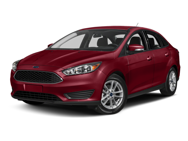 Gray (Magnetic) 2017 Ford Focus Sedan Front-Wheel Drive 6-Speed Automatic