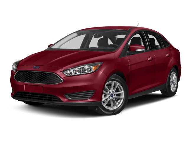 Gray (Magnetic) 2017 Ford Focus Sedan Front-Wheel Drive 6-Speed Automatic