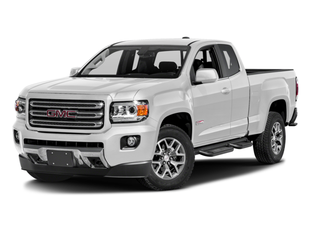 Dark Slate Metallic 2017 GMC Canyon SLE Ext. Cab LB 4WD Pickup Truck Four-Wheel Drive Automatic