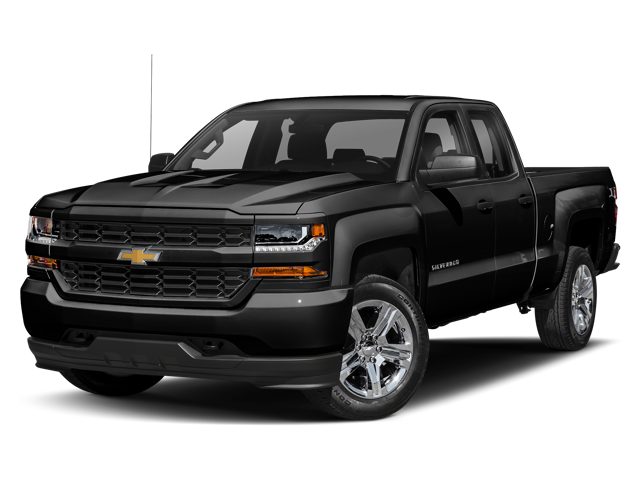 Black 2018 Chevrolet Silverado 1500 Pickup Truck Four-Wheel Drive Automatic