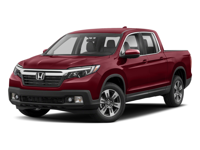 Blue 2018 Honda Ridgeline Pickup Truck All-Wheel Drive Automatic