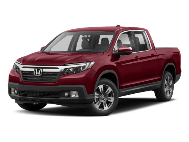Blue 2018 Honda Ridgeline Pickup Truck All-Wheel Drive Automatic