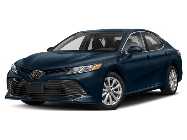 White 2019 Toyota Camry LE FWD Sedan Front-Wheel Drive 8-Speed Automatic