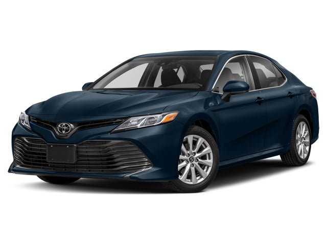 White 2019 Toyota Camry LE FWD Sedan Front-Wheel Drive 8-Speed Automatic