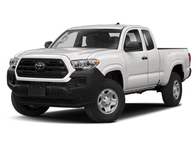 Midnight Black Metallic 2019 Toyota Tacoma SR I4 Access Cab 4WD Pickup Truck Four-Wheel Drive 6-Speed Automatic