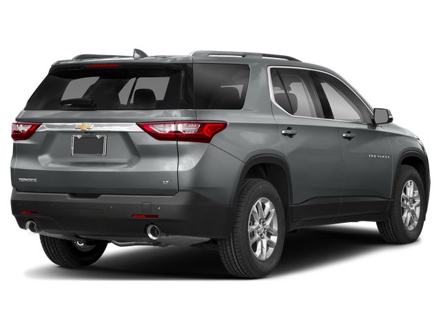 Gray (Satin Steel Metallic) 2018 Chevrolet Traverse LT Cloth AWD SUV / Crossover Four-Wheel Drive 9-Speed Automatic