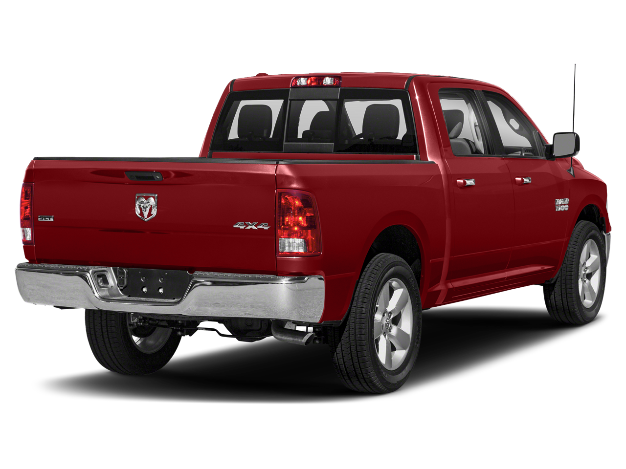 Used 2018 Flame Red RAM SLT image 26