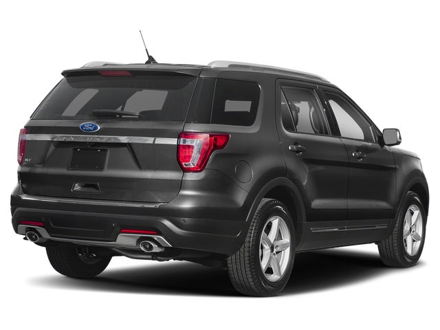 Ruby Red Metallic 2019 Ford Explorer XLT SUV / Crossover Front-Wheel Drive 6-Speed Automatic