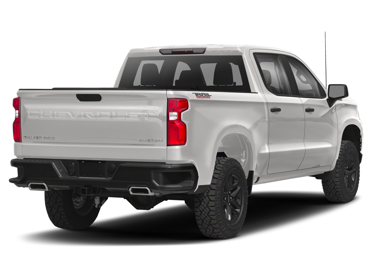 Used 2020 Summit White Chevrolet 4WD Crew Cab Short Bed Custom Trail Boss image 27