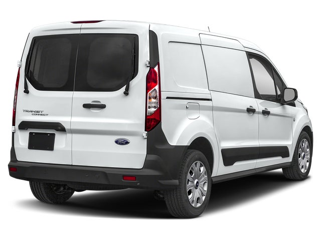 Frozen White 2020 Ford Transit Connect Cargo XL LWB FWD with Rear Cargo Doors Van Front-Wheel Drive 8-Speed Automatic