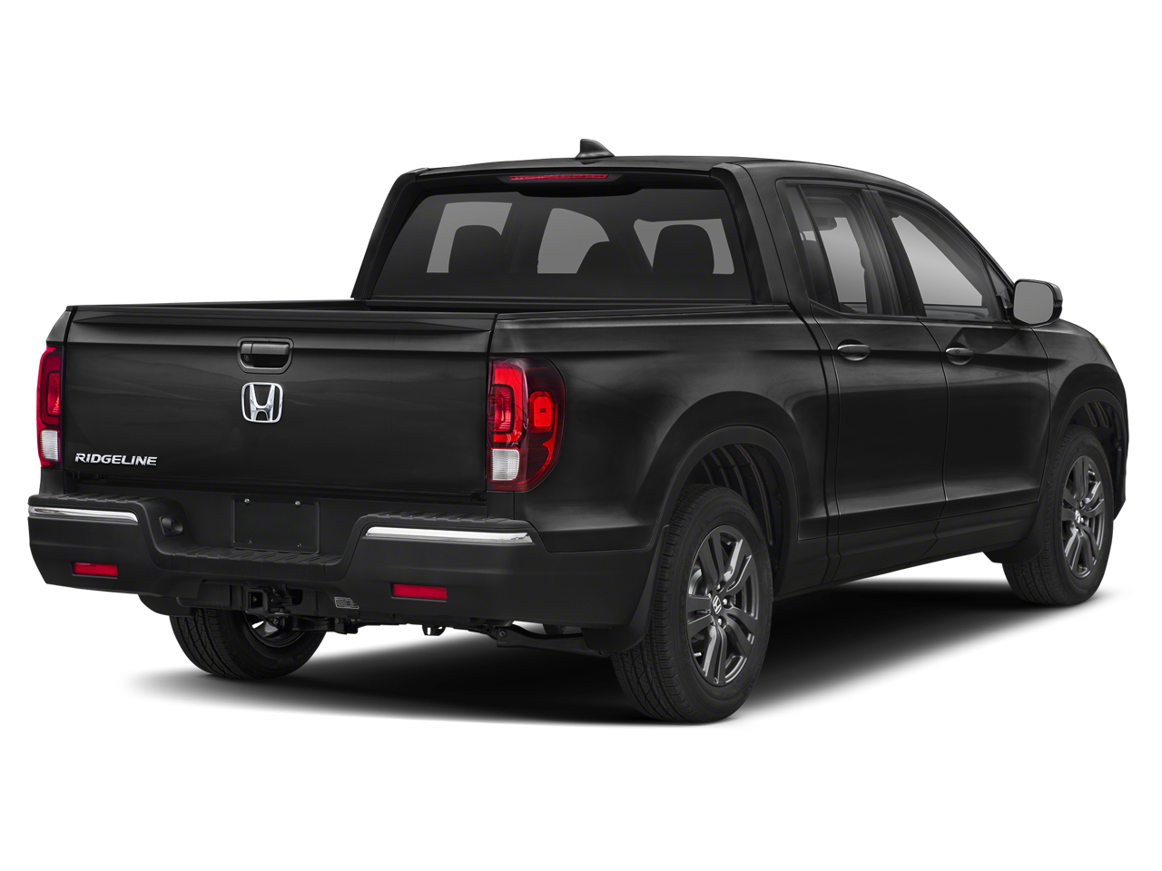 Black 2020 Honda Ridgeline Pickup Truck All-Wheel Drive 9-Speed Automatic