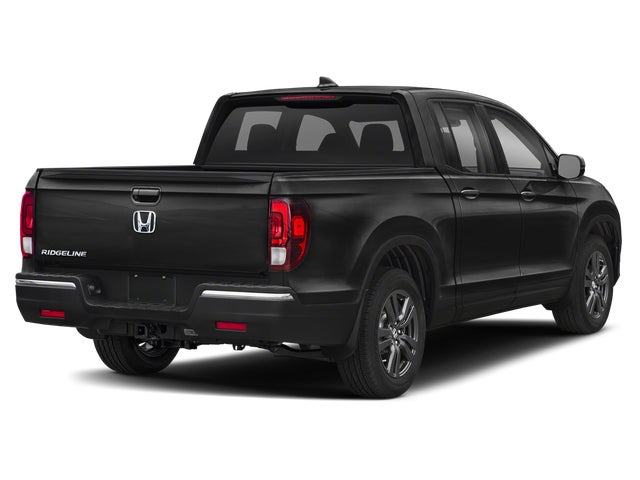 Black 2020 Honda Ridgeline Pickup Truck All-Wheel Drive 9-Speed Automatic