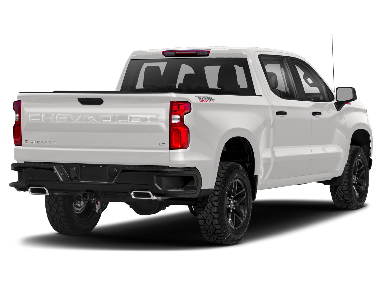 Used 2021 Summit White Chevrolet 4WD Crew Cab Short Bed LT Trail Boss image 27