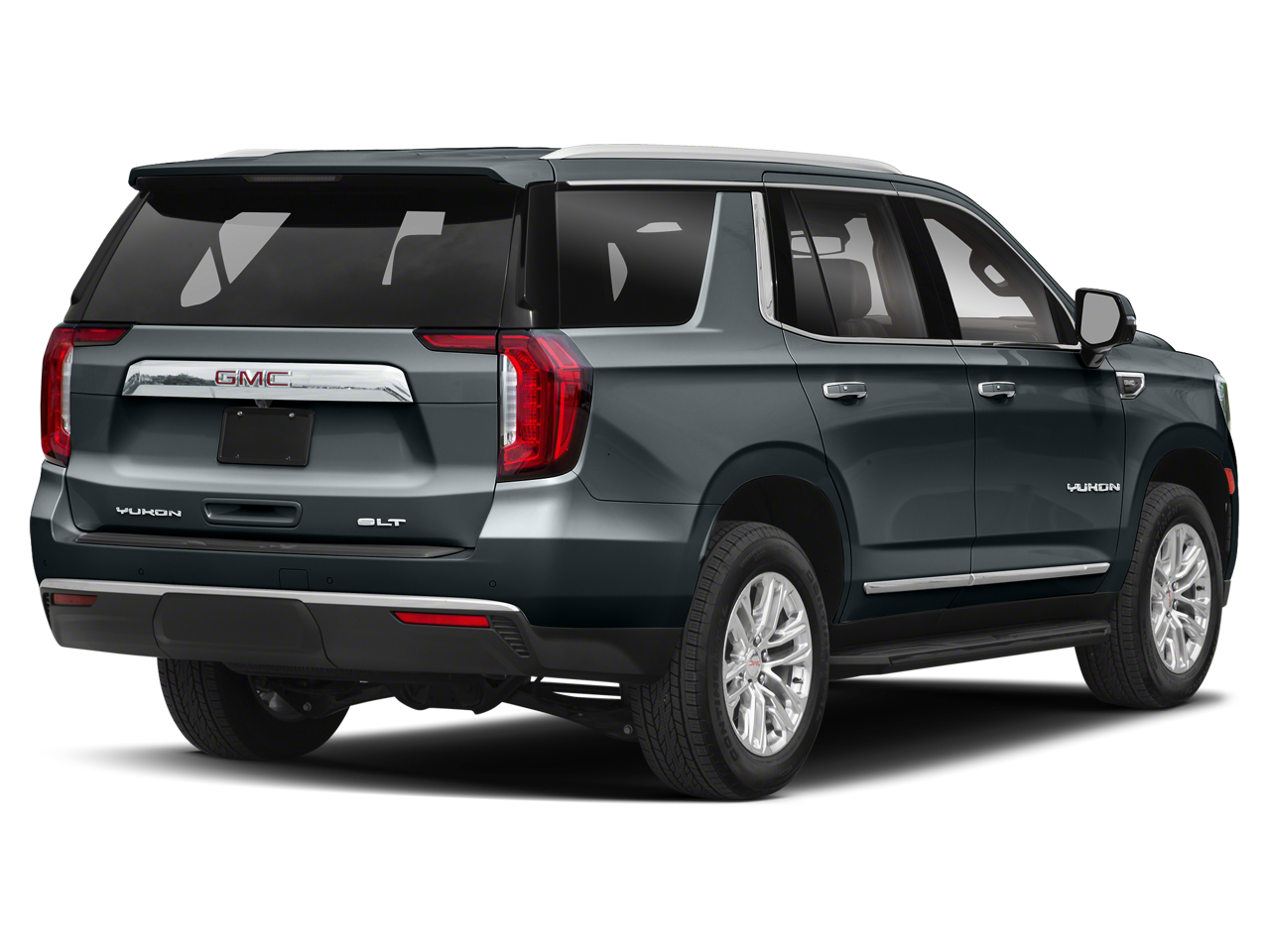 Used 2021 Dark Sky Metallic GMC 4WD SLT image 24
