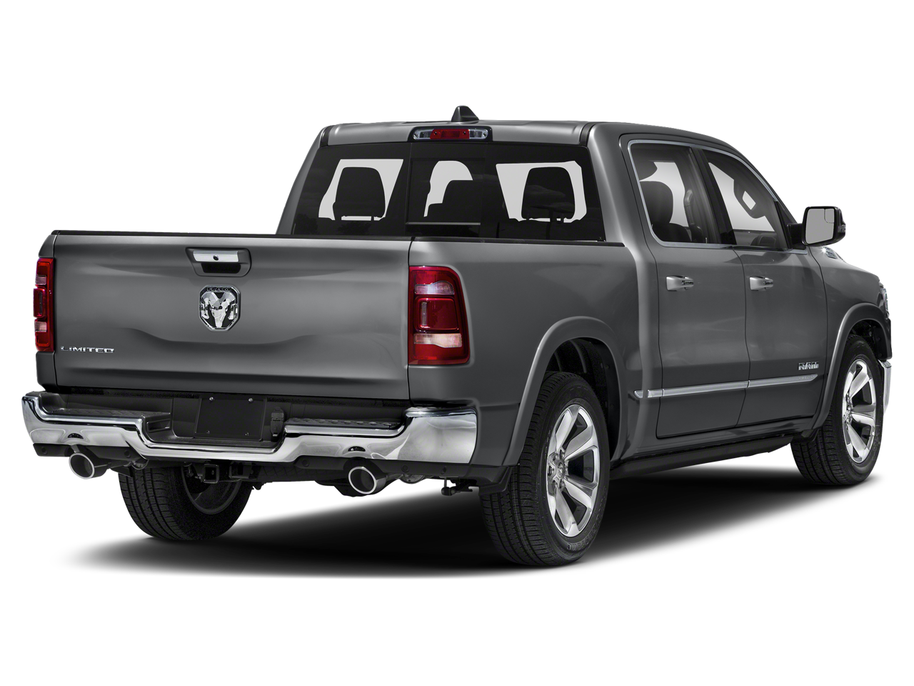 Used 2021 Billet Silver Metallic Clearcoat RAM Limited Crew Cab 4x4 6
