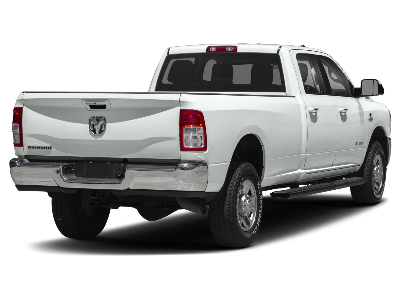 Used 2021 Bright White Clearcoat RAM Big Horn Crew Cab 4x4 6