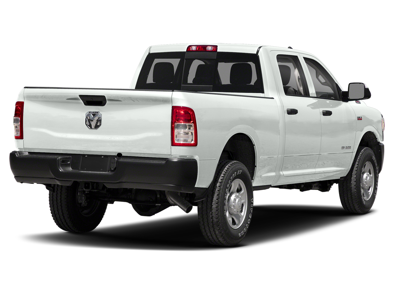 Used 2021 Bright White Clearcoat RAM Tradesman Crew Cab 4x4 8