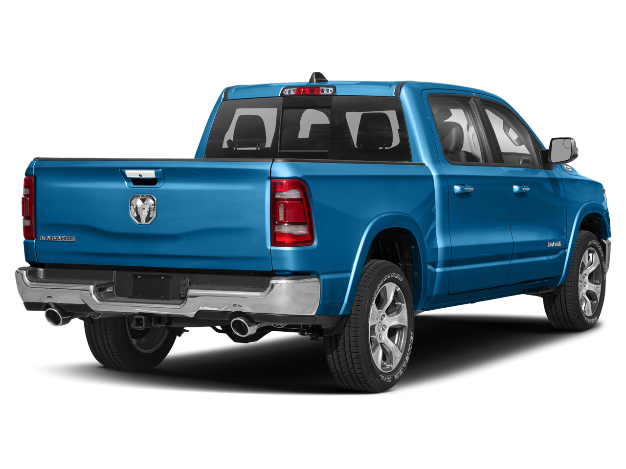 Used 2022 Hydro Blue Pearlcoat RAM Laramie Crew Cab 4x4 5