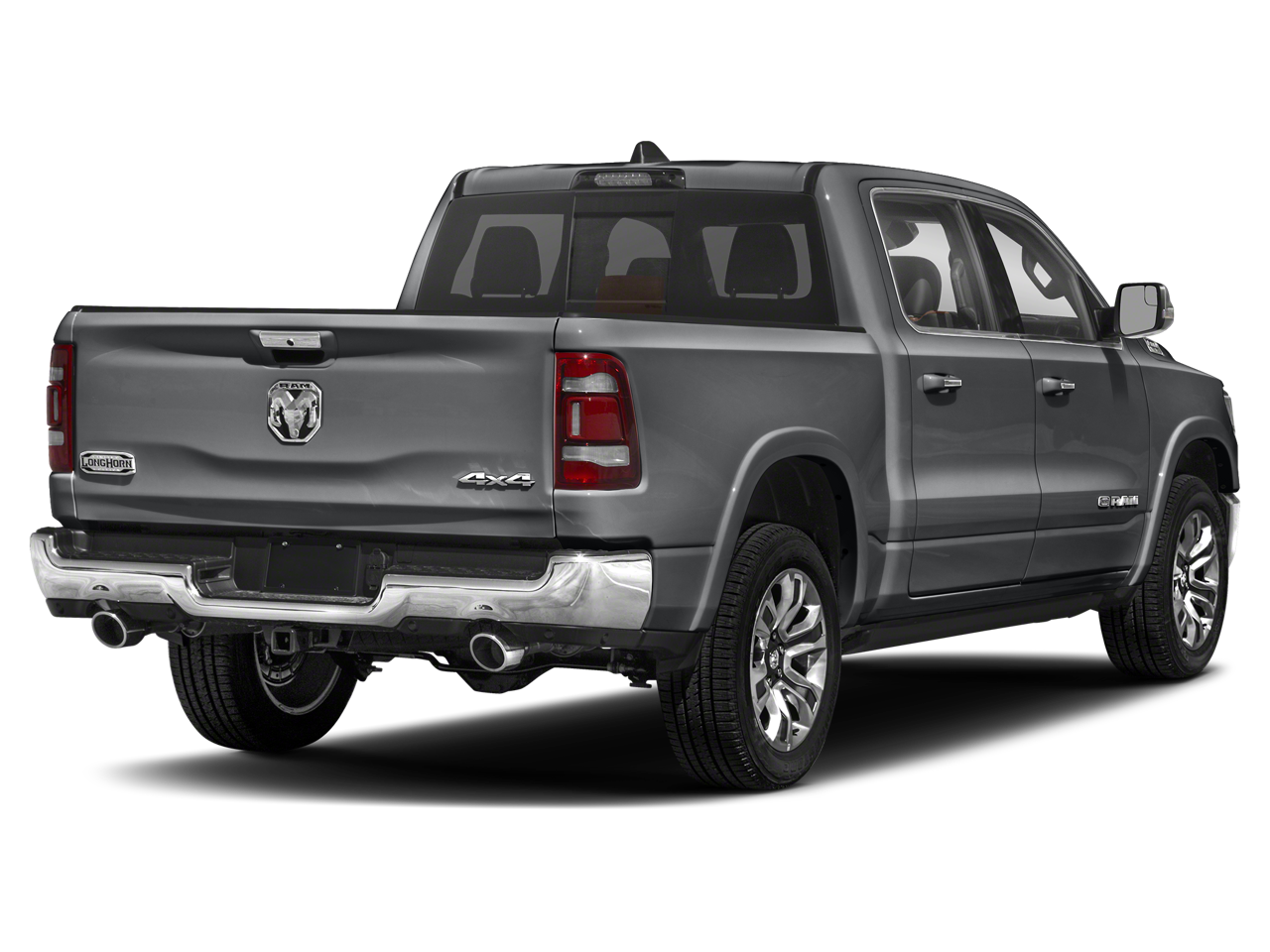 Used 2022 Billet Silver Metallic Clearcoat RAM Limited Longhorn Crew Cab 4x4 5