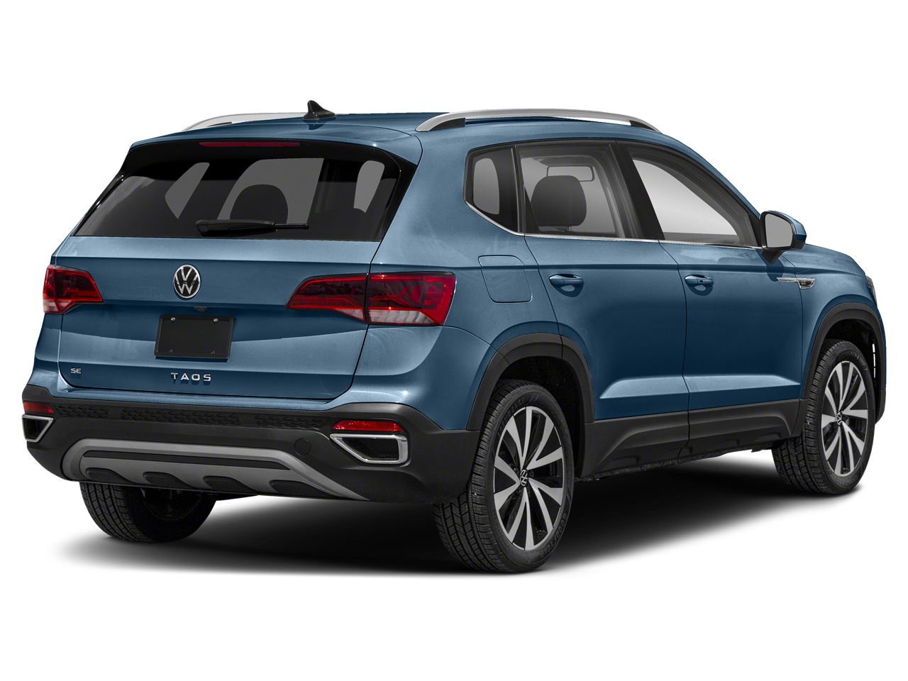Dusk Blue Metallic 2022 Volkswagen Taos SUV / Crossover All-Wheel Drive Automatic