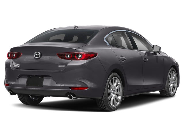 Machine Gray Metallic 2023 Mazda MAZDA3 Sedan All-Wheel Drive 6-Speed Automatic