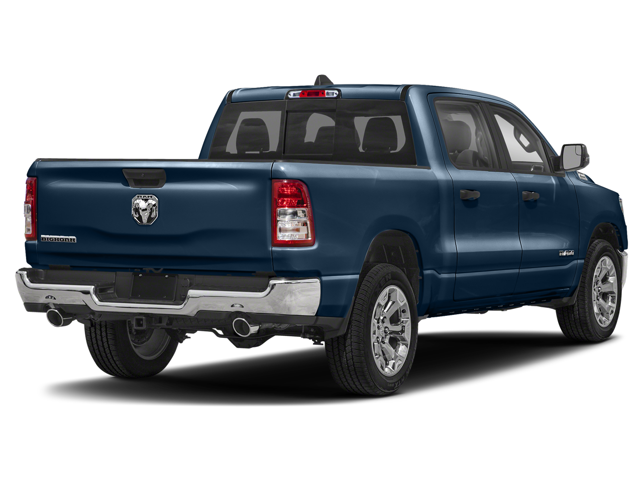 Patriot Blue Pearlcoat 2023 RAM 1500 Pickup Truck Four-Wheel Drive 8-Speed Automatic