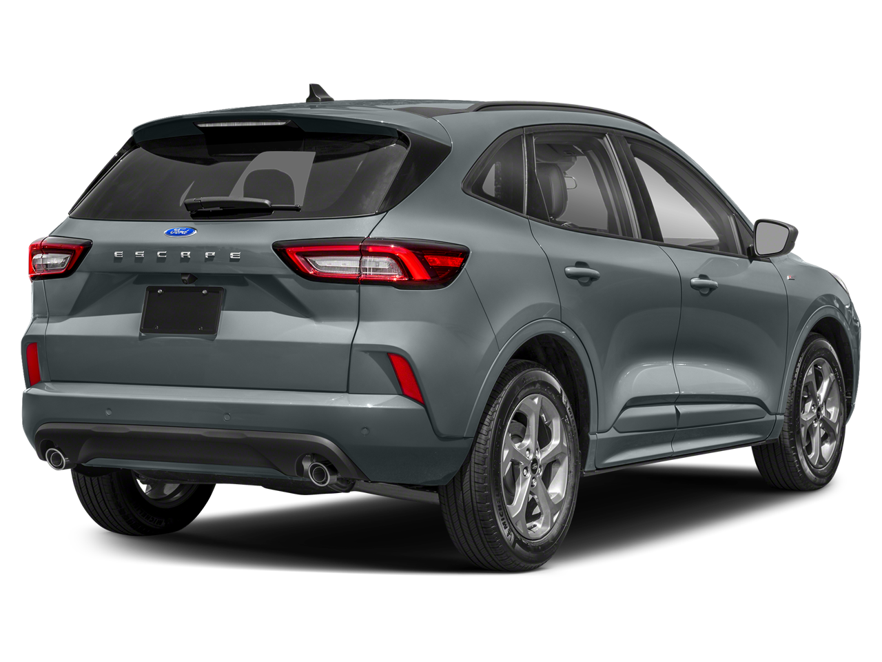 Carbonized Gray Metallic 2024 Ford Escape SUV / Crossover All-Wheel Drive Automatic