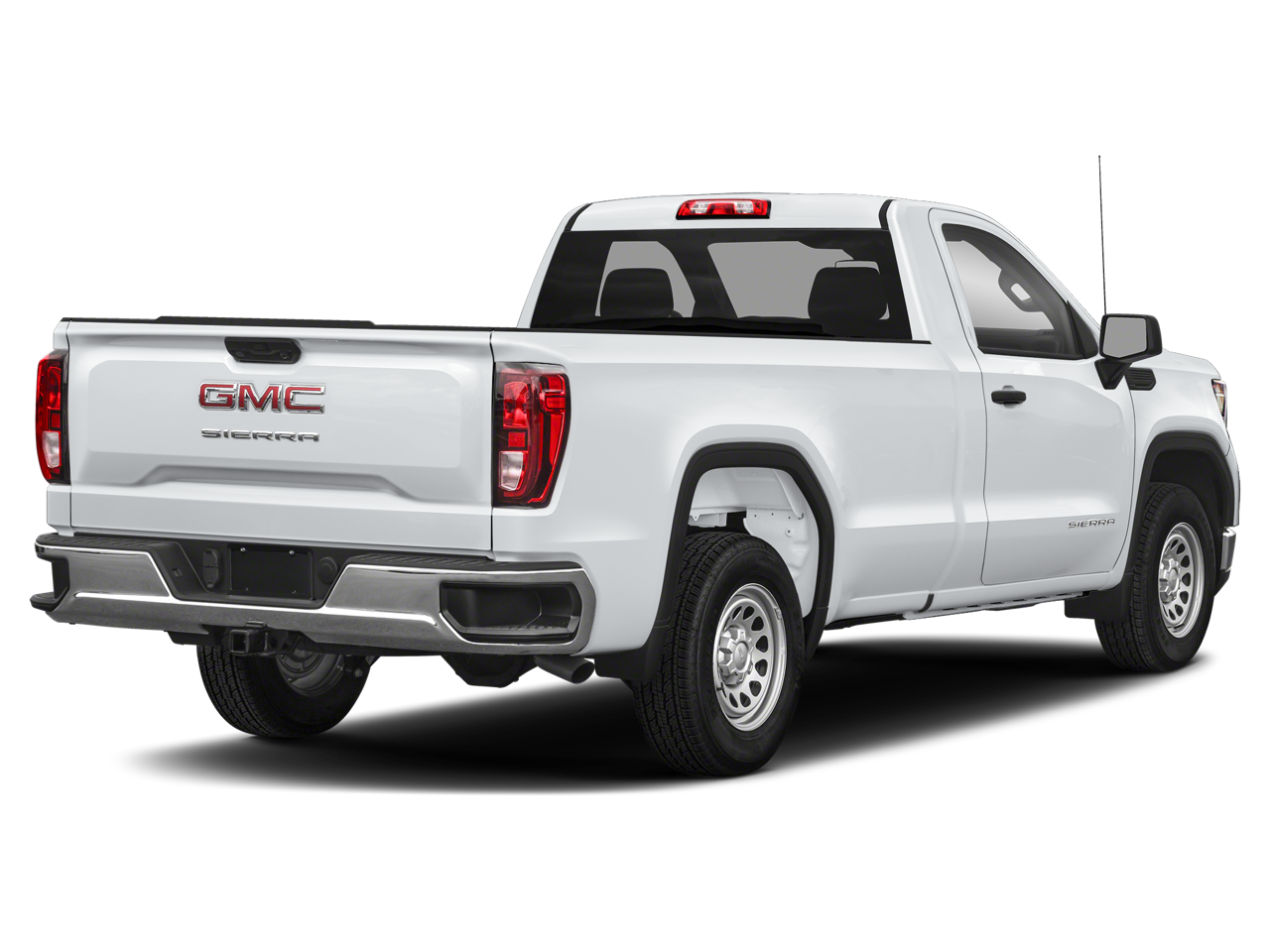 Used 2024 Summit White GMC 4WD Regular Cab Long Box Pro image 22