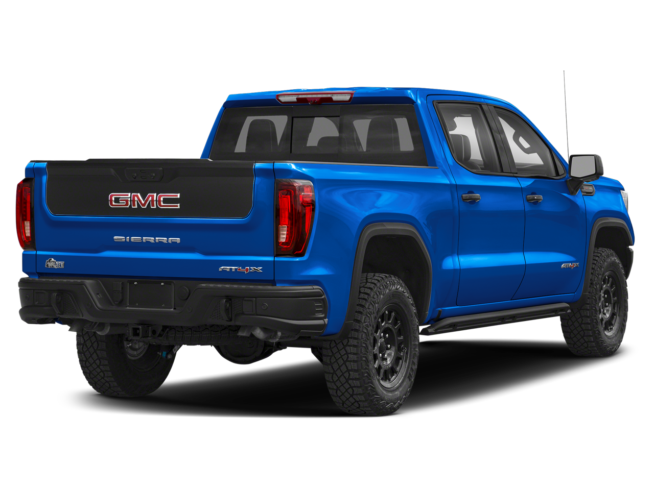 Used 2024 Dynamic Blue Metallic GMC 4WD Crew Cab Short Box AT4X image 26