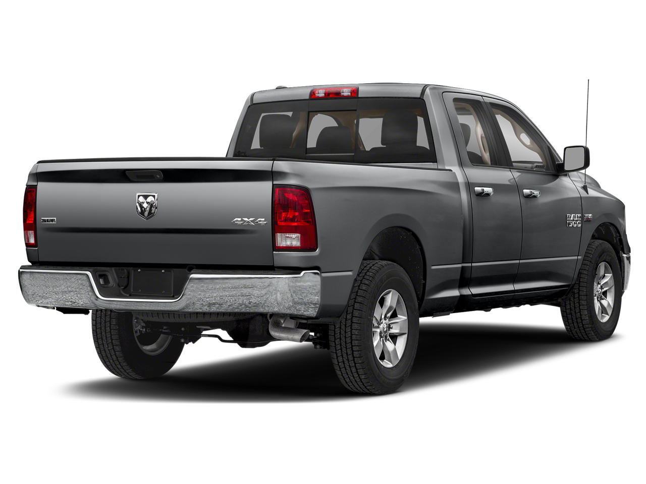 Used 2024 Billet Silver Metallic Clearcoat RAM SLT image 34
