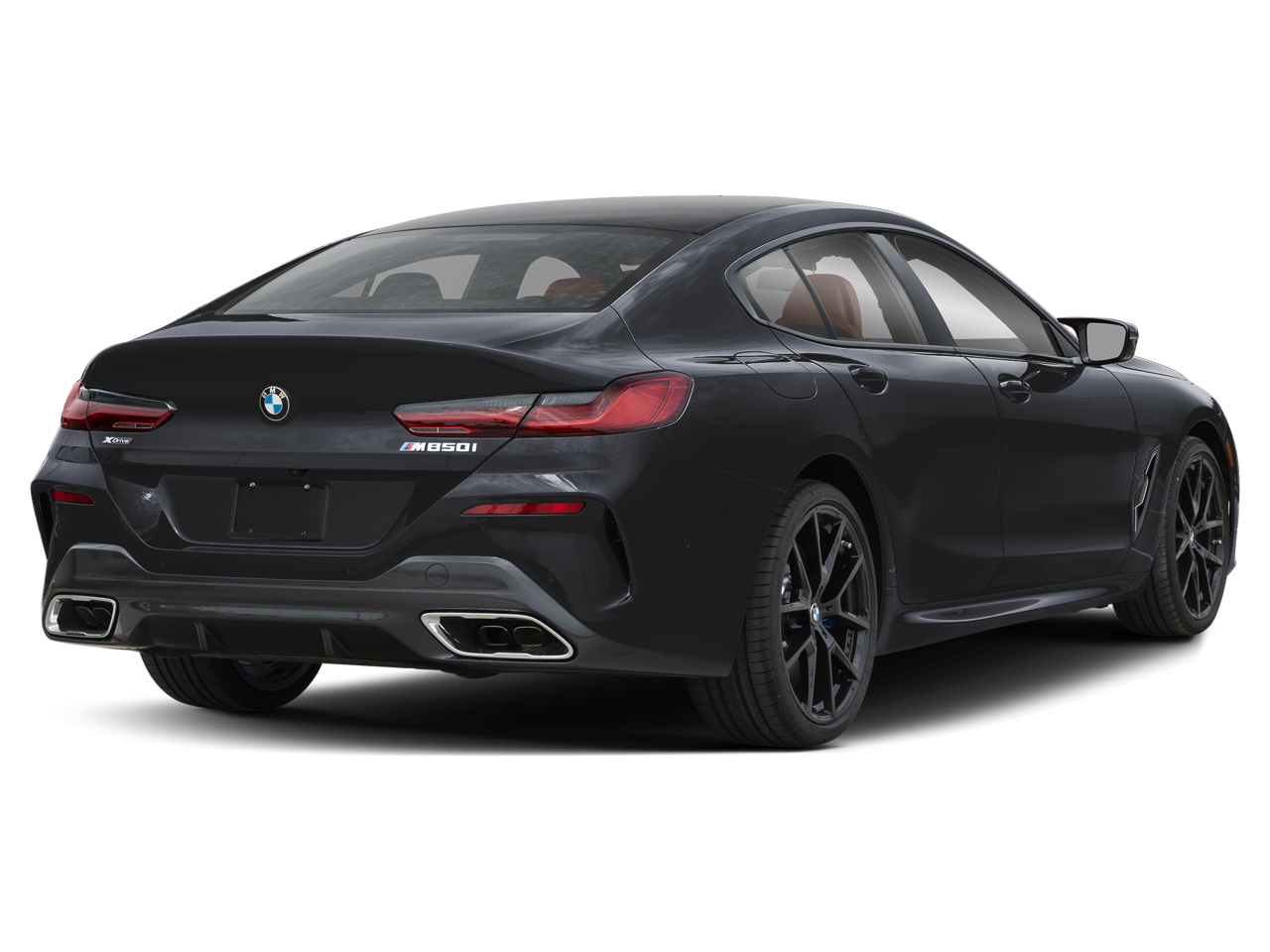 Black Sapphire Metallic 2025 BMW 8 Series M850i xDrive Gran Coupe AWD Coupe All-Wheel Drive Automatic