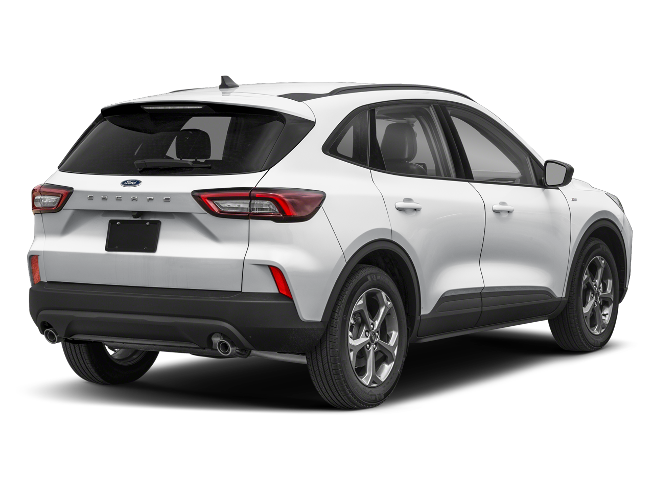 Silver Metallic 2025 Ford Escape SUV / Crossover All-Wheel Drive 8-Speed Automatic