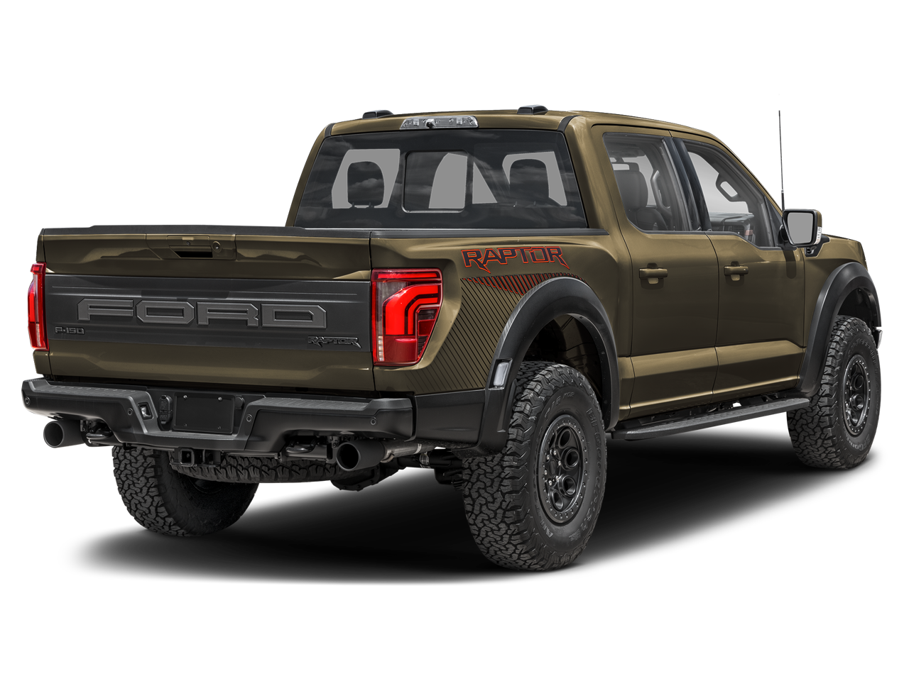 Green 2025 Ford F-150 Pickup Truck Four-Wheel Drive Automatic