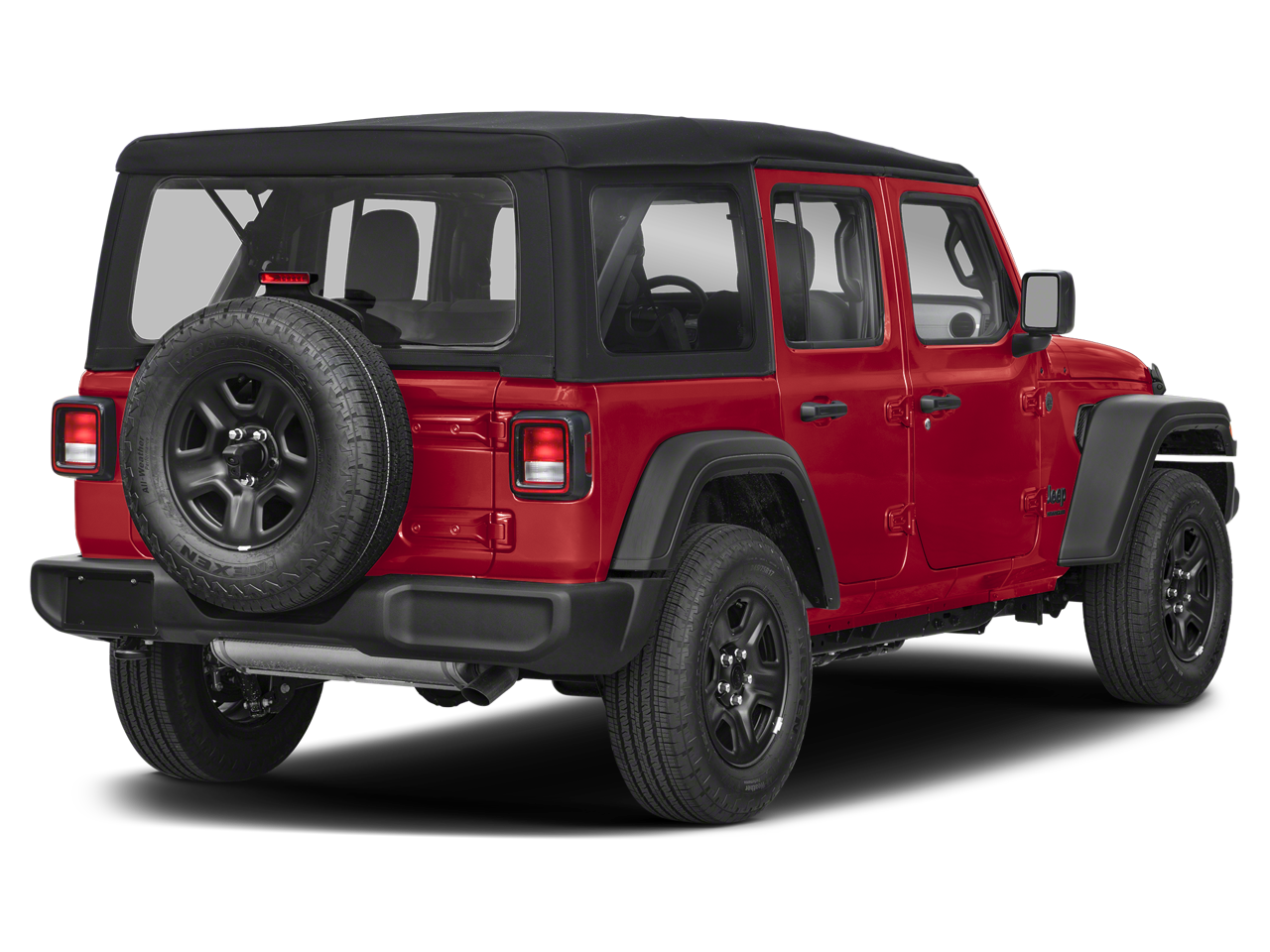 Firecracker Red Clearcoat 2025 Jeep Wrangler SUV / Crossover Four-Wheel Drive Automatic