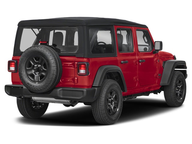 Firecracker Red Clearcoat 2025 Jeep Wrangler SUV / Crossover Four-Wheel Drive Automatic