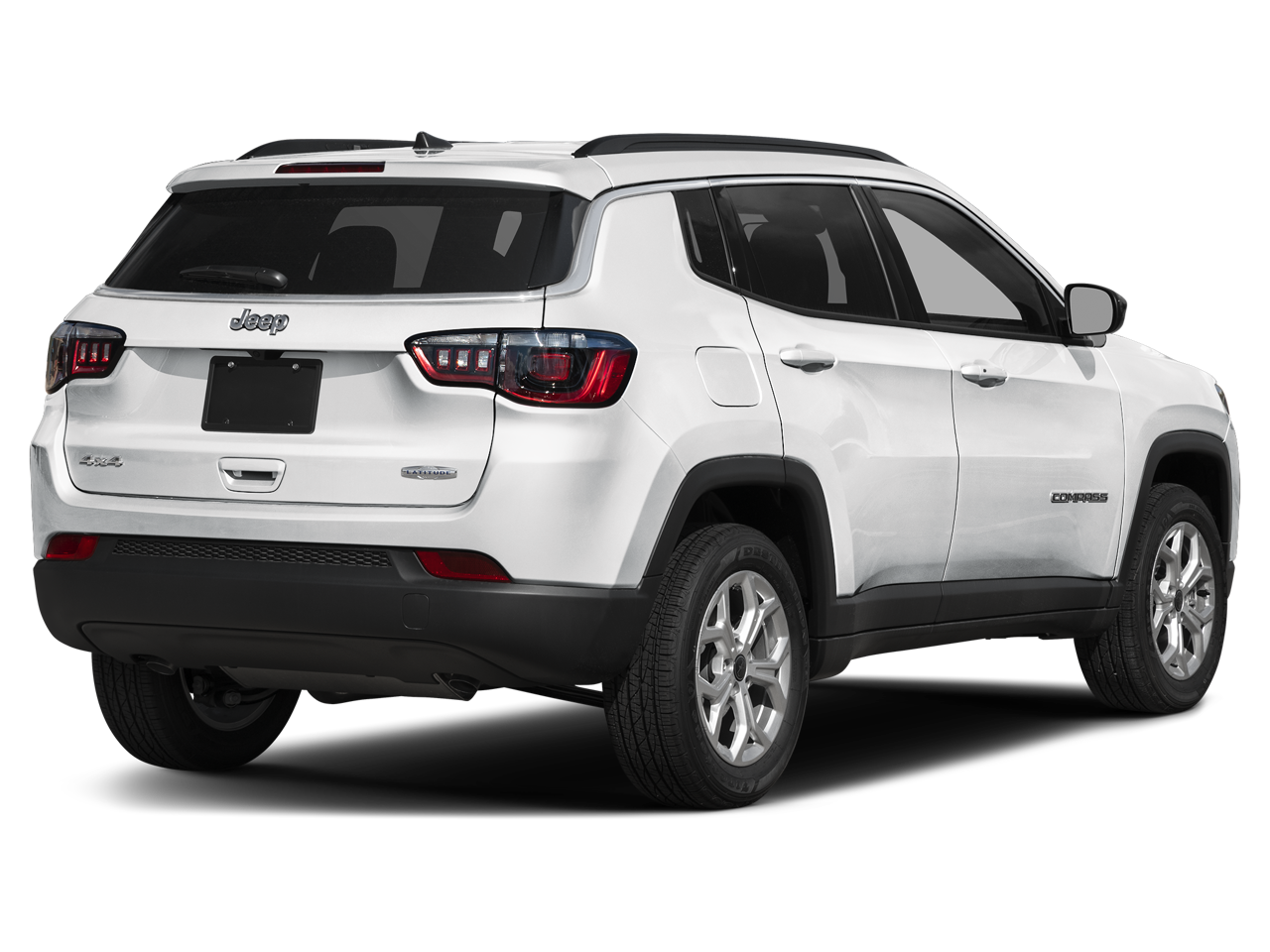 Bright White Clearcoat 2025 Jeep Compass SUV / Crossover Four-Wheel Drive Automatic
