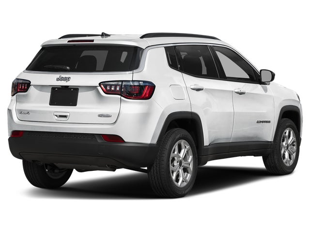 Bright White Clearcoat 2025 Jeep Compass SUV / Crossover Four-Wheel Drive Automatic