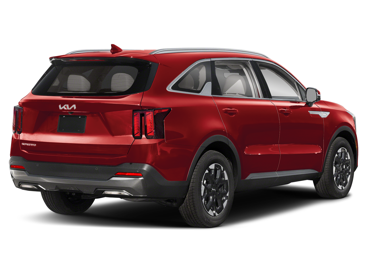 Red 2025 Kia Sorento S AWD SUV / Crossover All-Wheel Drive 8-Speed Automatic