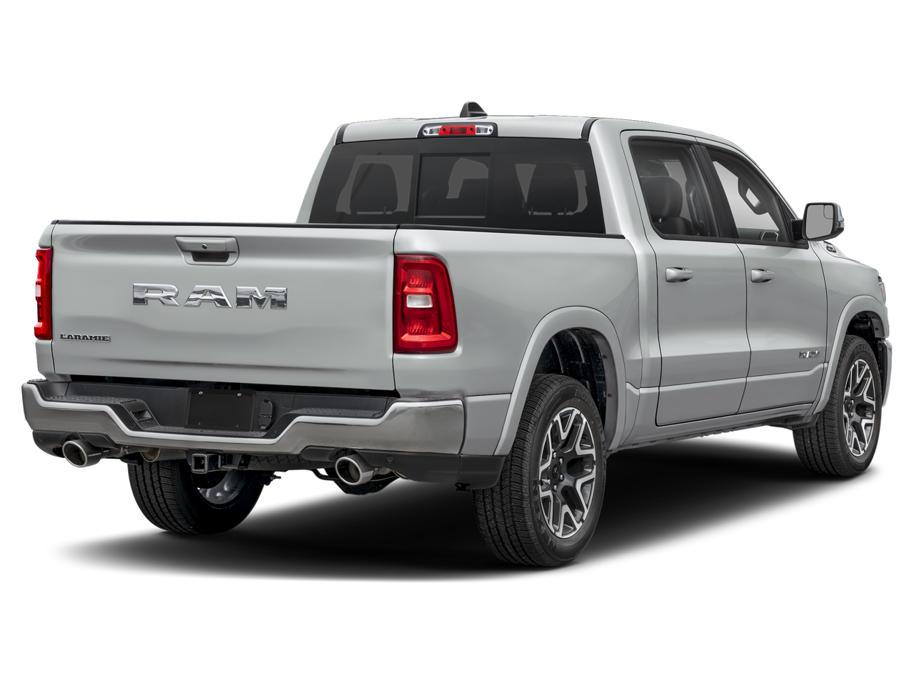 Used 2025 Billet Silver Metallic Clearcoat RAM Laramie Crew Cab 4x4 5