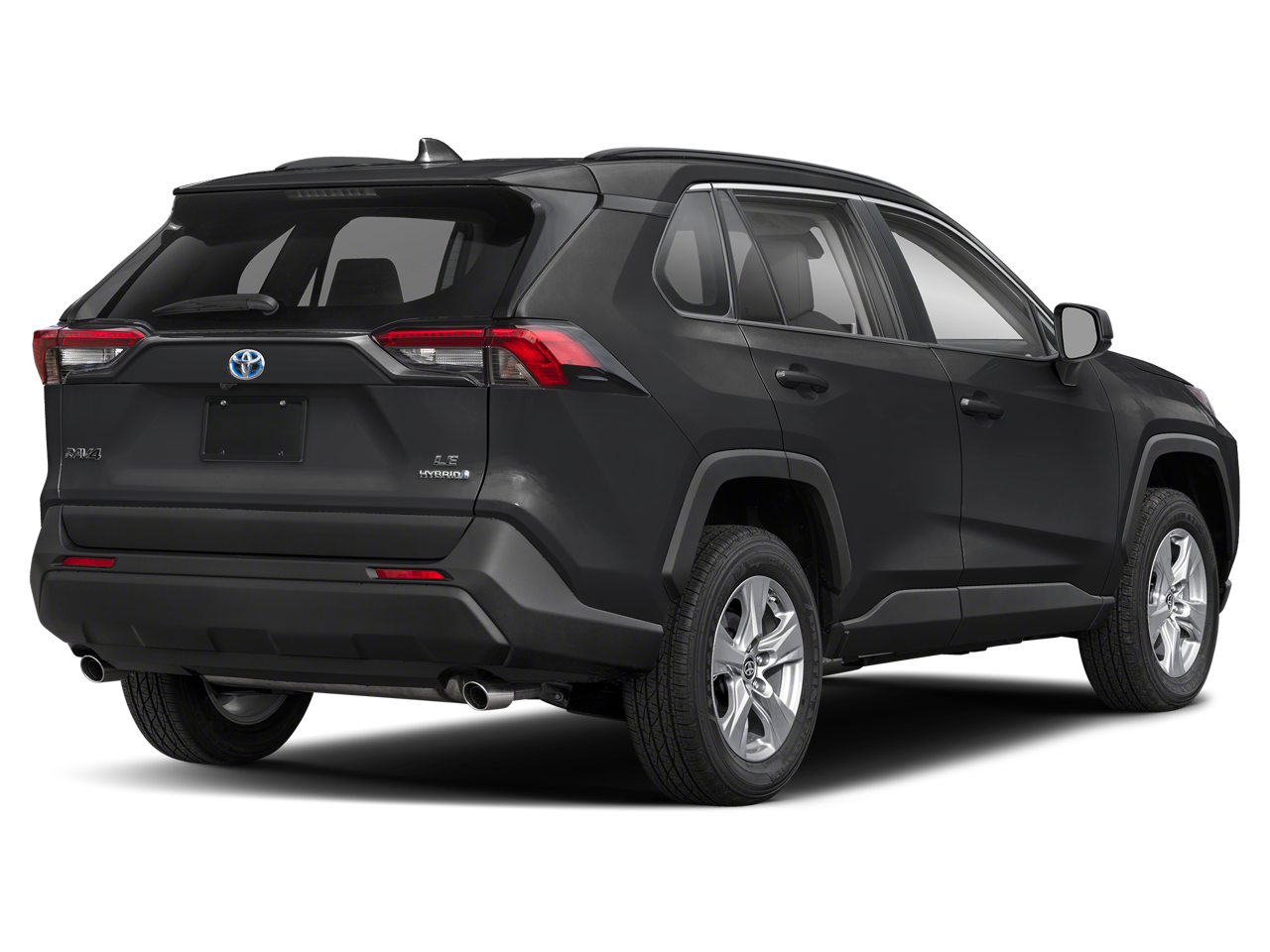 Midnight Black Metallic 2025 Toyota RAV4 Hybrid SUV / Crossover All-Wheel Drive Automatic