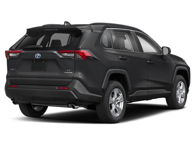 Midnight Black Metallic 2025 Toyota RAV4 Hybrid SUV / Crossover All-Wheel Drive Automatic