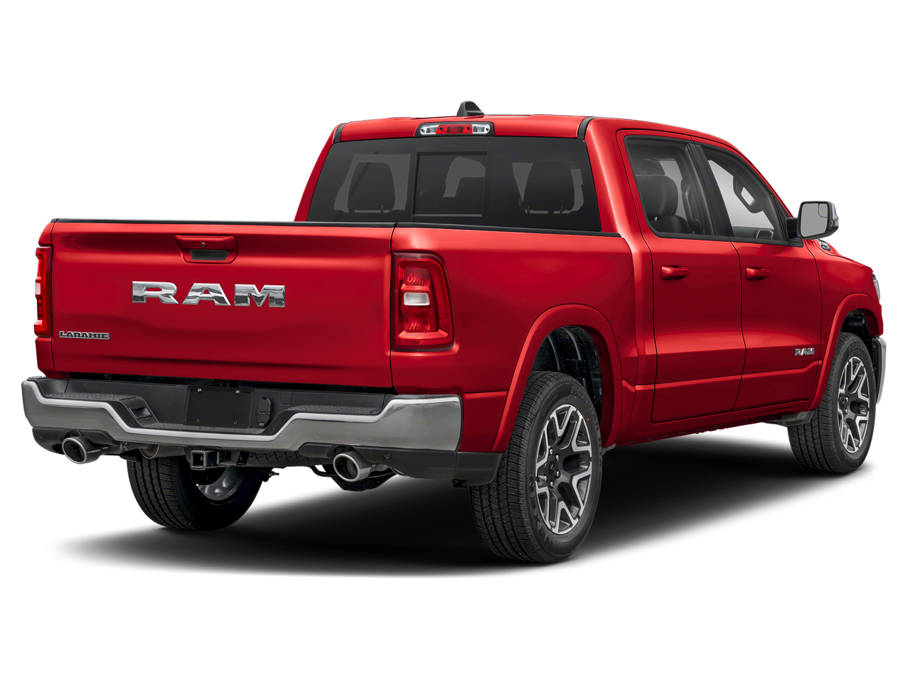 New 2026 Molten Red Pearl-Coat Exterior Paint RAM RAM 1500 LARAMIE CREW CAB 4X4 5