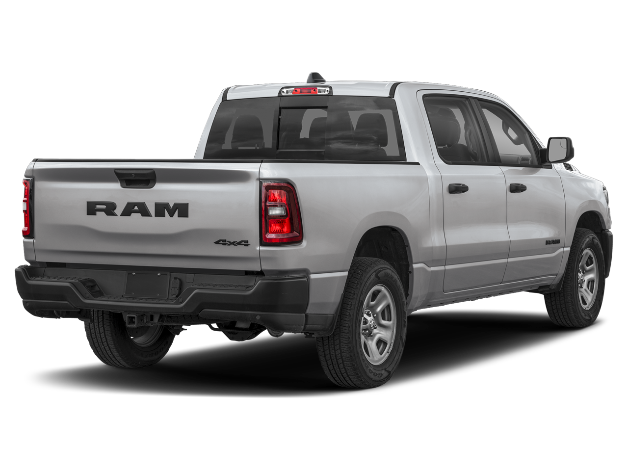 New 2026 Silver Zynith Exterior Paint RAM RAM 1500 EXPRESS CREW CAB 4X4 5
