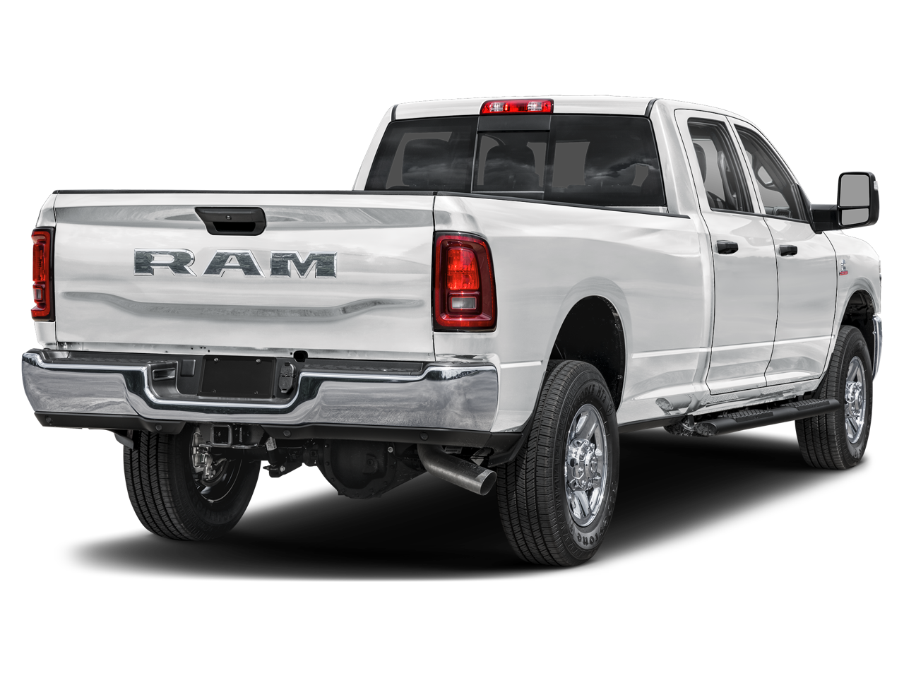 New 2026 Bright White Clear-Coat Exterior Paint RAM RAM 3500 TRADESMAN CREW CAB 4X4 8