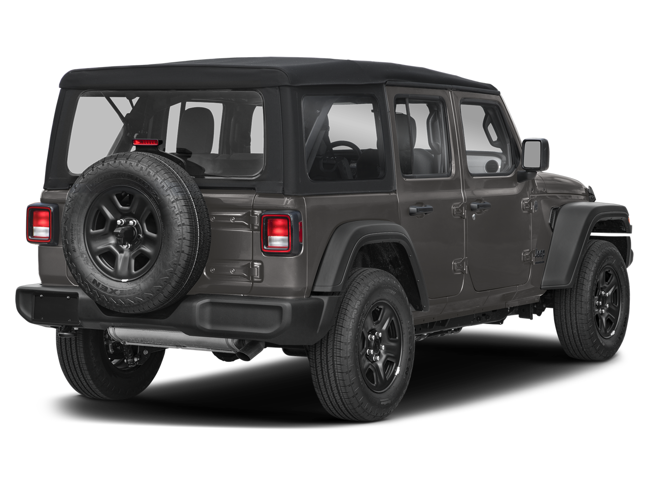 Gray (Granite Crystal Metallic Clearcoat) 2027 Jeep Wrangler SUV / Crossover Four-Wheel Drive 8-Speed Automatic