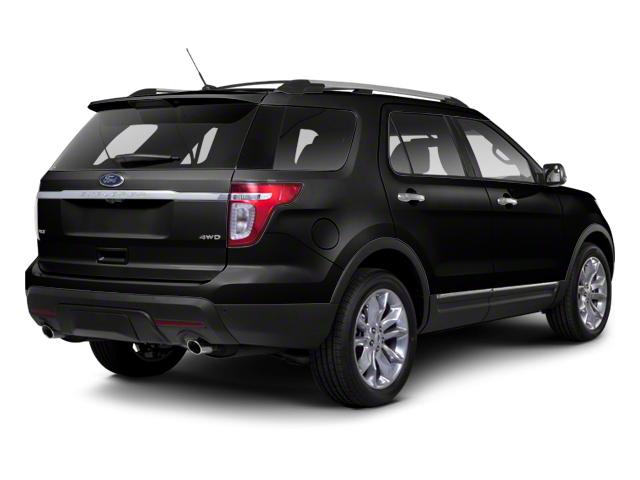 Black 2011 Ford Explorer XLT 4WD SUV / Crossover All-Wheel Drive 6-Speed Automatic