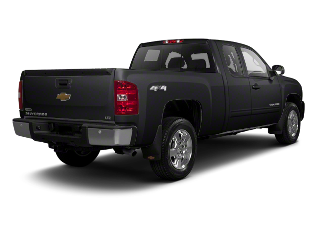 Black 2013 Chevrolet Silverado 1500 LS Extended Cab 4WD Pickup Truck Four-Wheel Drive Automatic