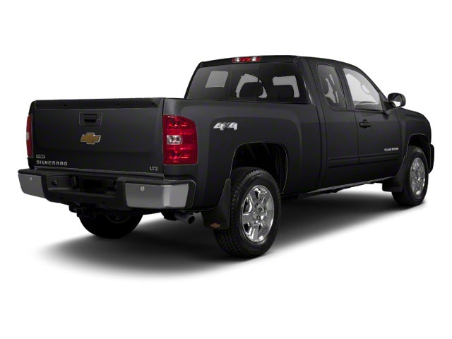 Black 2013 Chevrolet Silverado 1500 LS Extended Cab 4WD Pickup Truck Four-Wheel Drive Automatic