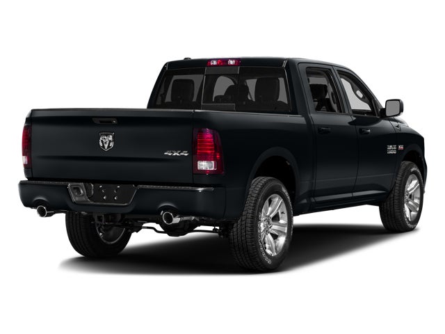 Gray (Maximum Steel Metallic Clearcoat) 2016 RAM 1500 Express Crew Cab RWD Pickup Truck 4X2 8-Speed Automatic